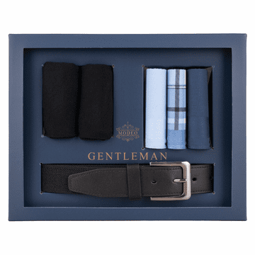 shumee Darilni set Prestige Men črne barve