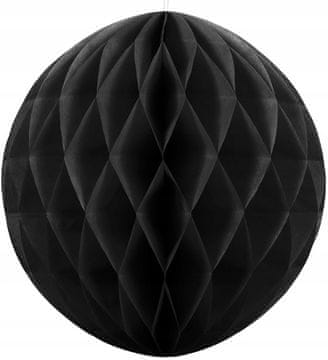 Črna papirnata krogla 40 cm, 1 kos.