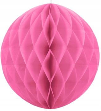 Roza papirnata krogla 30 cm, 1 kos.
