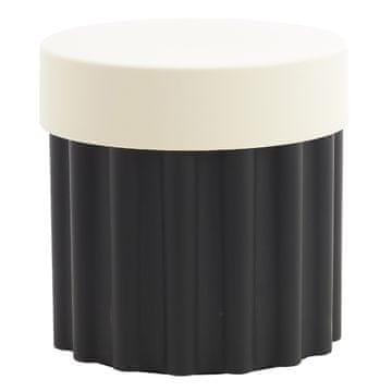 shumee Minimalistična Scott miza črno bež