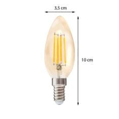 Atmosphera Ravna LED žarnica Plamen 4,2 W E14