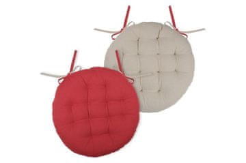shumee Blazina za stol DUO 38 cm rdeča j