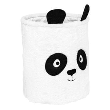 Atmosphera Škatla za igrače 40 cm bela Panda