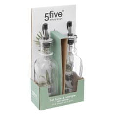 5Five® Komplet stekleničk za olje in kis