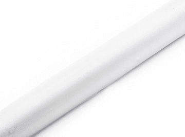 Organza enobarvna bela 0 36 x 9 m