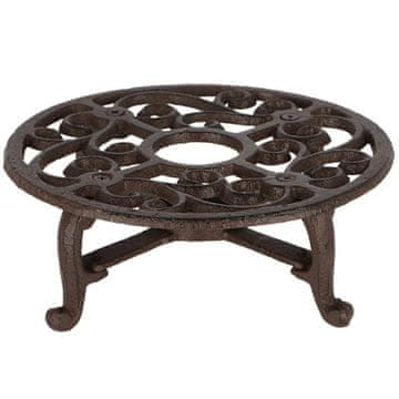 Esschert Design Okrogli litoželezni grelec 19 cm