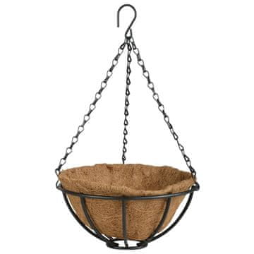 Esschert Design Viseča košara za rože Loft 25 cm
