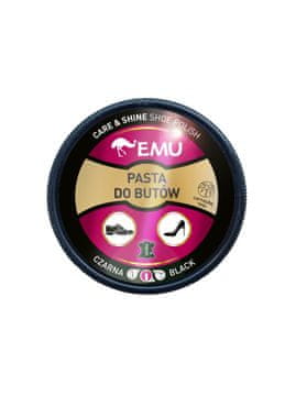 VACO Krema za čevlje EMU - črna 50 ml