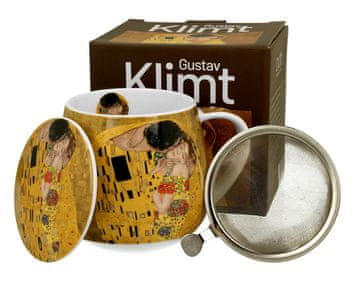 Duo Klimt Poljub 430 Čajnik v obliki skodelice