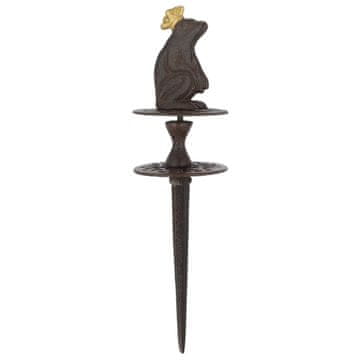 Esschert Design Vodnik za vrtno cev Frog King