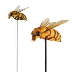 Esschert Design Čebela na ščitniku v78,4 cm