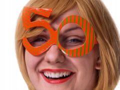 PartyDeco Očala za 50. rojstni dan