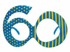 PartyDeco Očala za 60. rojstni dan