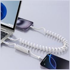 4smarts 4smarts spiralni kabel USB-C na USB-C 240W bel