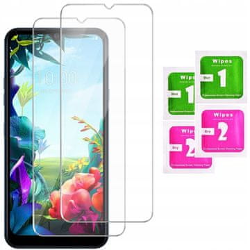 shumee 2x kaljeno steklo za LG K40S glass 9H | 2 kosa