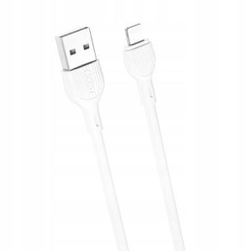shumee Kabel XO NB200 USB - Lightning 2,0 m 2,1 A bel
