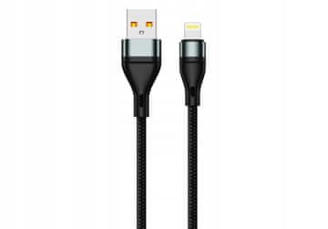 shumee B16 jellico Lightning kabel 3.1A 1M črne barve