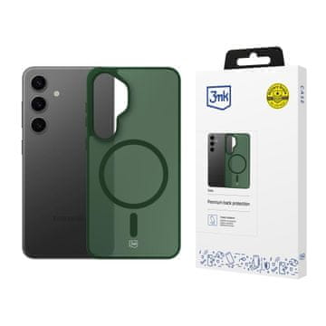 3MK Ovitek za Samsung Galaxy S24 - 3mk, siv, zelen