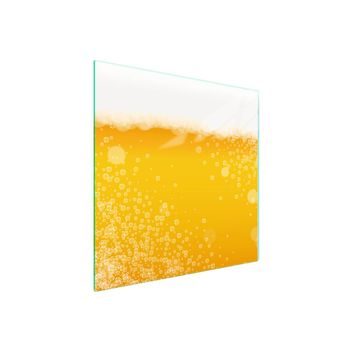 shumee Steklena zaščita za kuhalno ploščo 50x52 Pivo