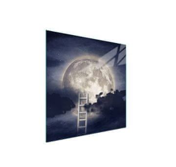 shumee Steklena zaščita za kuhalno ploščo 50x52 Moon