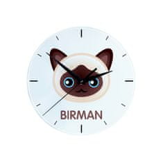 Artdog Birman - MDF ura z grafiko in napisom Art-Dog