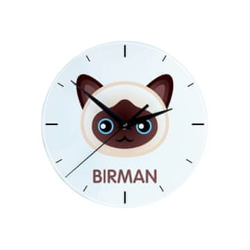 Artdog Birman - MDF ura z grafiko in napisom Art-Dog