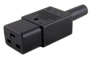 MicroConnect Ženski konektor MicroConnect C19 za napajanje