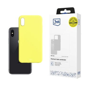 3MK Ovitek za Apple iPhone X/XS - 3mk mat, limeta