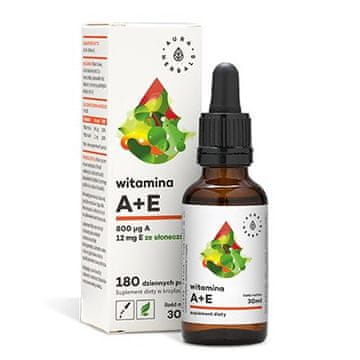Aura Herbals Kapljice Aura Herbals z vitaminom A + E 30 ml