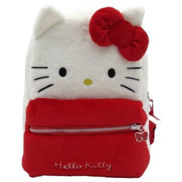 Northix Plišasti nahrbtnik Hello Kitty 30 cm, mehak material, idealen za otroke
