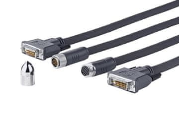 Vivolink PRODVICW10 DVI kabel 10 m DVI-D črn
