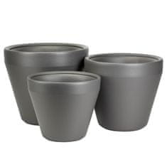 shumee Vrtni lonec Purea, antracit, v41,2 x 46,4 cm
