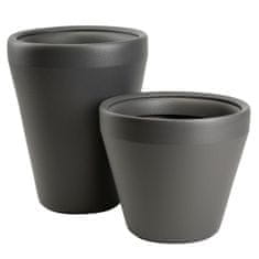 shumee Vrtni lonec Purea, antracit, v41,2 x 46,4 cm
