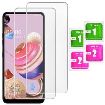 shumee 2x kaljeno steklo ZA LG K51S steklo | 2 kosa