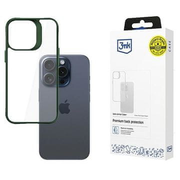 3MK Ovitek za iPhone 15 Pro 3MK, satenast, zelen