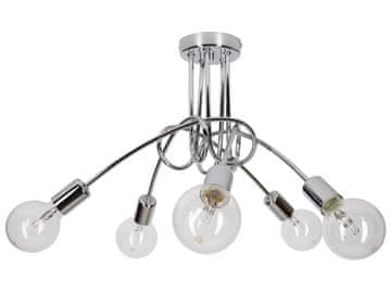 GH Industrijska viseča svetilka Edison iz kroma