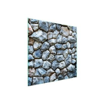shumee Steklena zaščitna plošča za peč 50x52 Stone