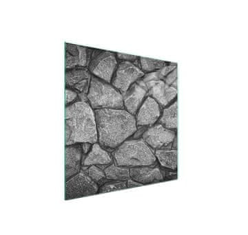 shumee Steklena zaščitna plošča za peč 50x52 Stone
