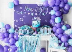 PartyDeco Okusne okrasne rozete, svetlo roza, 3 kosi.