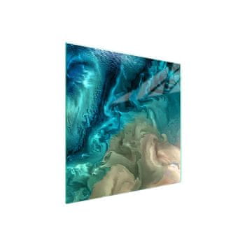 shumee Zaščita za stekleno štedilnik 50x52 Marmor