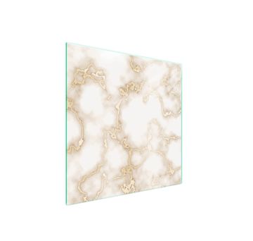 shumee Zaščita za stekleno štedilnik 50x52 Marmor