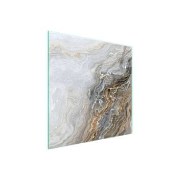 shumee Zaščita za stekleno štedilnik 50x52 Marmor