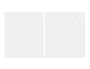 shumee Steklena deska za rezanje 2x45x52 bela 7v1