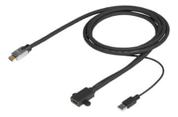 Vivolink Vivolink PRO HD FM2 LSZH HDMI kabel 2 m črne barve