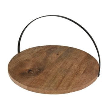 shumee Podstavek za torto iz mangovega lesa 28 cm
