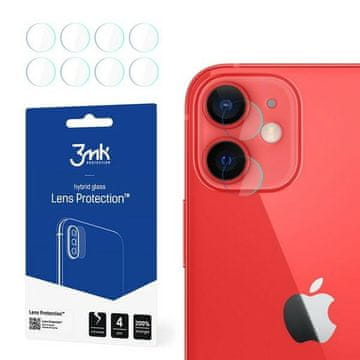 3MK Zaščita leče za iPhone 12 Mini 3MK, 4 kosi