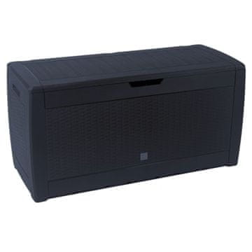 slomart Prosperplast Boxe Rato vrtna omarica 310L, antracit