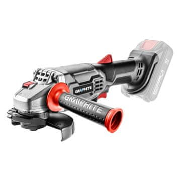 slomart Graphite 58GE130 Akumulatorska kotna brusilka 18V, 125 mm, brez baterije