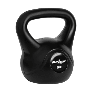 slomart Bitumenski kettlebell REBEL ACTIVE, 8 kg