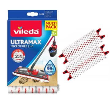 slomart Nadomestni vložki za mop Vileda Ultramax/Ultramat Turbo (2 kosa)